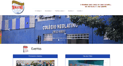 Desktop Screenshot of neolatino.com.br